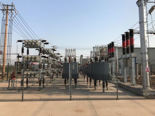 DZFC 35KV 户外典型工程案例1：电炉/矿热炉 户外敞开式结构